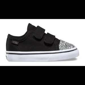 Glitter Toe Vans